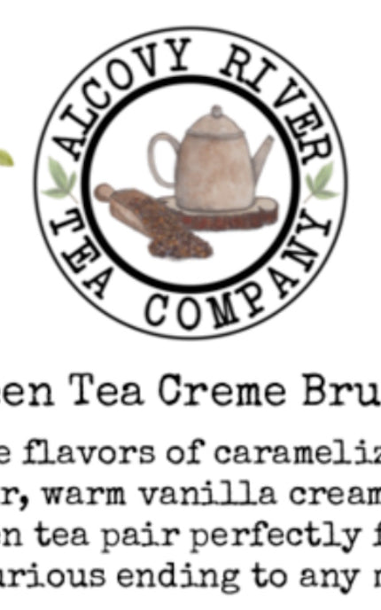 Green Tea Creme Brulee